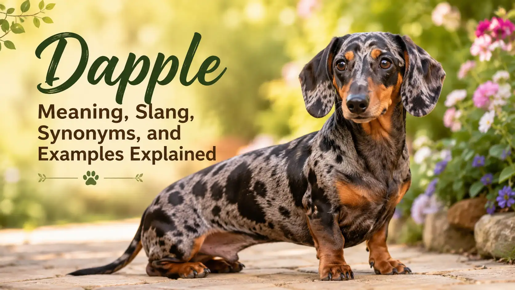 Dapple Meaning, Slang, Synonyms, and Examples Explained