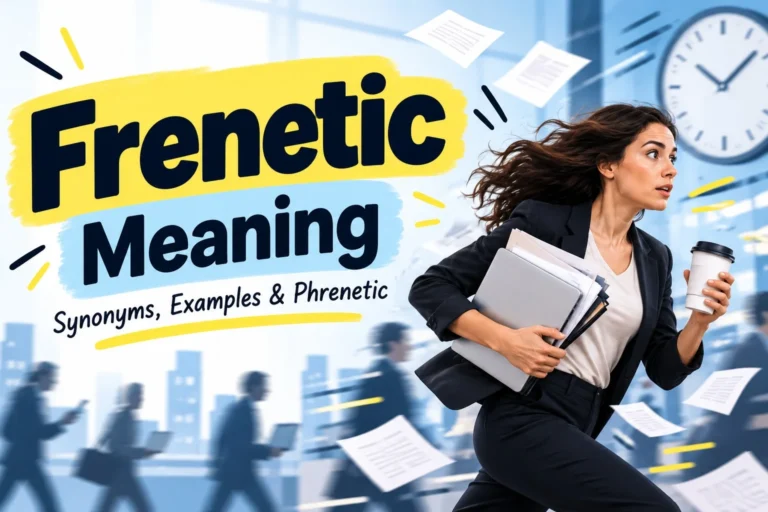 Frenetic Meaning
