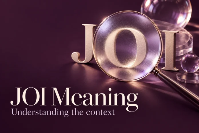 joi meaning joi meaning